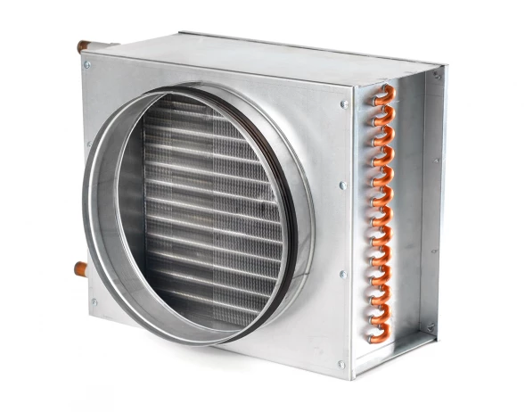 Канальный нагреватель-калорифер NWPk 200/3 водяной круглый Неватом