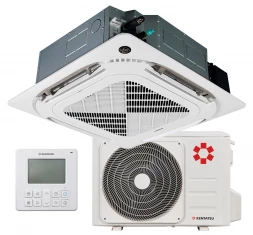 Кассетный кондиционер Kentatsu KSVT70HFAN1R/KSUTB70HFAN1L/KPU95-DR
