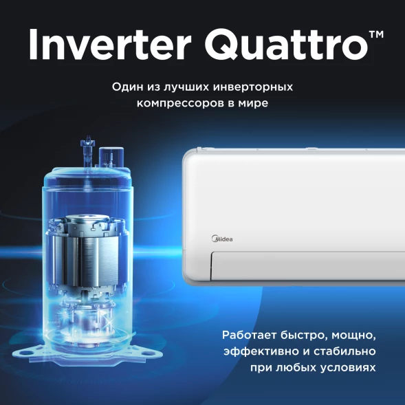 Кондиционер инверторный Midea MSHP-24N8D0-I/MSHP-24N8D0-O