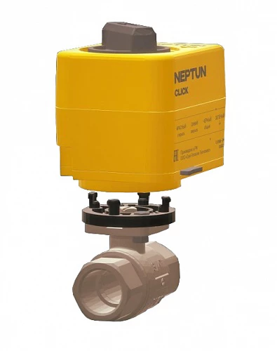 Шаровой кран с электроприводом Neptun Bugatti Click 230В 3/4"
