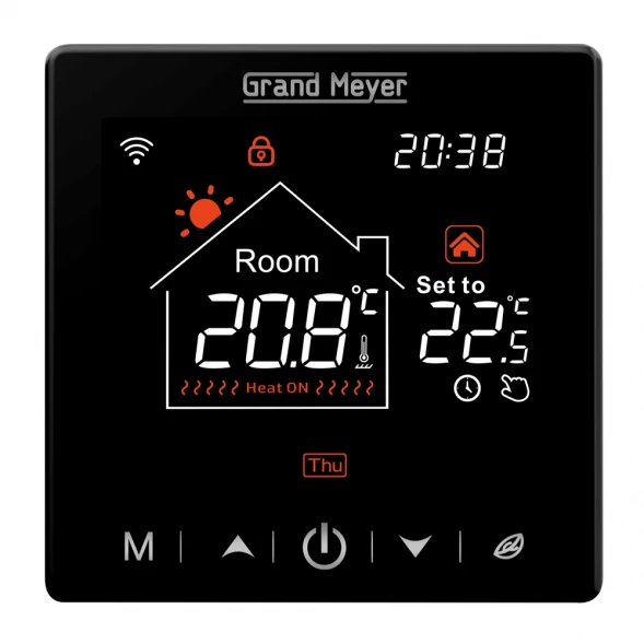 Терморегулятор программируемый сенсорный Grand Meyer SN-20 Wi-Fi